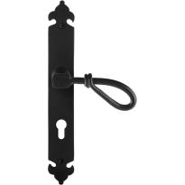 GPF6255.60R Sula door handle on long plate pointing right 291x41x4mm