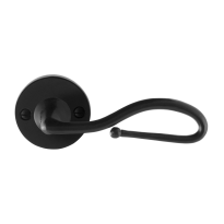 GPF6260.60-00 Lumi door handle on rose 53x5mm