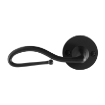 GPF6260.60-00L Lumi door handle on rose pointing left 53x5mm