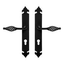 GPF6265.60 Tane door handle on long plate 291x41x4mm