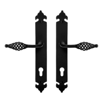 GPF6265.60 Tane door handle on long plate 291x41x4mm