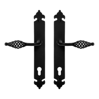 GPF6265.60 Tane door handle on long plate 291x41x4mm