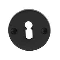GPF6901.05 keyhole escutcheon 51x4mm wrought iron black
