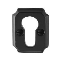 GPF6902.02 cylinder rose 51x40x6mm wrought iron black