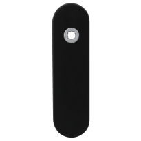GPF8100.10R short backplate rounded right handed black