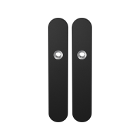 GPF8100.20 long backplate rounded black