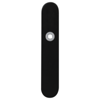 GPF8100.20L long backplate rounded 55PZ left handed black