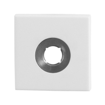 GPF8100.42R Rose 50x50x8mm white right turning