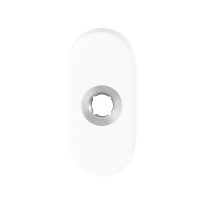GPF8100.44R Rose 70x32x10mm white right turning