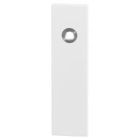 GPF8100.55R short backplate rectangular right handed white