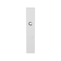 GPF8100.65 long backplate rectangular bathroom 63/8 big knob white