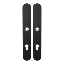 GPF8100.70 long backplate XL rounded 85PZ black