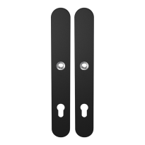 GPF8100.70 long backplate XL rounded 92PZ black