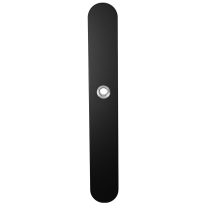 GPF8100.70R long backplate XL rounded right handed black