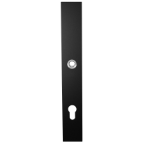 GPF8100.75R long backplate XL rectangular 92PZ right handed black