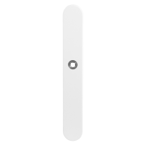 GPF8100.80R long backplate XL rounded lock 72 right handed white