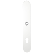 GPF8100.80R long backplate XL rounded 85PZ right handed white