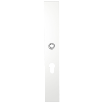 GPF8100.85R long backplate XL rectangular 55PZ right handed white
