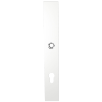 GPF8100.85R long backplate XL rectangular 85PZ right handed white