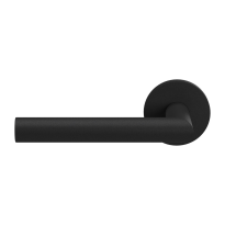 GPF810VZ door handle on rose pointing left 