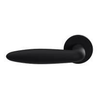 GPF820VZ door handle on rose pointing left 