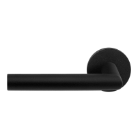 GPF8210.61-00L/R Toi door handle on rose pointing left/ right 50x8mm