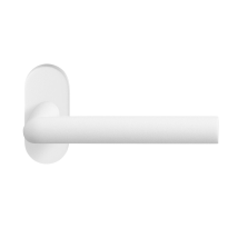 GPF8212.62-04R Toi door handle on rose pointing right, 70x32x10mm