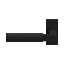 GPF8213.61-01L Kuri door handle on rose pointing left 70x32x10mm