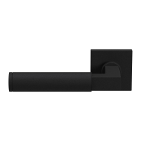 GPF8213.61-02L Kuri door handle on rose pointing left 50x50x8mm