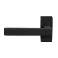 GPF8216.61-01L Zaki+ door handle on rose pointing left 70x32x10mm