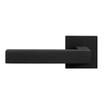 GPF8216.61-02L Zaki+ door handle on rose pointing left 50x50x8mm