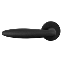GPF8220.61-00L/R Pepe door handle on rose pointing left/ right 50x8mm