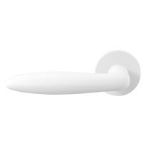 GPF8222.62-00L/R Pepe door handle on rose pointing left/ right 50x8mm