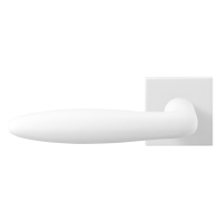 GPF8222.62-02L Pepe door handle on rose pointing left, 50x50x8mm
