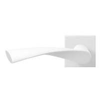GPF8227.62-02L Kino door handle on rose pointing left, 50x50x8mm