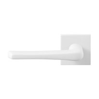 GPF8232.62-02L Tiki door handle on rose pointing left, 50x50x8mm