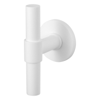 GPF8239.05 Hipi Deux cross knob fixed including knob fastener on rose 50x6mm