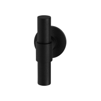 GPF8241.00 Hipi Deux+ cross knob fixed including knob fastener on rose 50x8mm