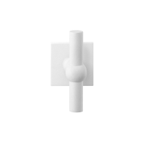 GPF8242.62-02L Hipi cross handle on rose pointing left, 50x50x8mm