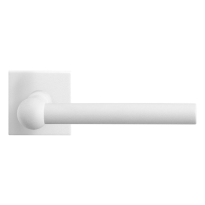 GPF8247.62-02R Hipi door handle on rose pointing right, 50x50x8mm