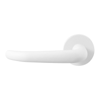 GPF8252.62-00L/R Tino door handle on rose pointing left/ right 50x8mm