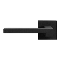 GPF8285.61-02L Raa door handle on rose pointing left 50x50x8mm