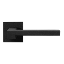 GPF8285.61-02R Raa door handle on rose pointing right 50x50x8mm