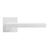 GPF8287.62-02R Raa door handle on rose pointing right, 50x50x8mm