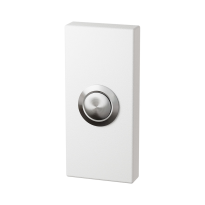 GPF8827.41 Doorbell rectangular 70x32x10mm white