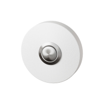 GPF8827.49 Doorbell round 50x8 mm white