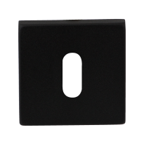 GPF8901.02 keyhole escutcheon 50x50x8mm black