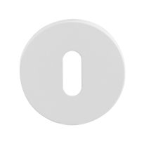 GPF8901.45 keyhole escutcheon 50x6mm white
