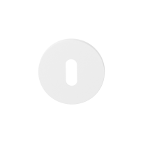 GPF8901VW keyhole escutcheon 53x6mm white