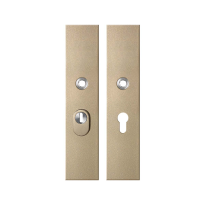 GPF9318.A4 security plates with cylinder pulling protection